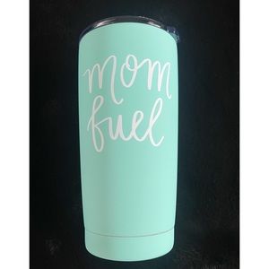 Sweet Water Decor Teal “mom fuel“ Tumbler, BNWT